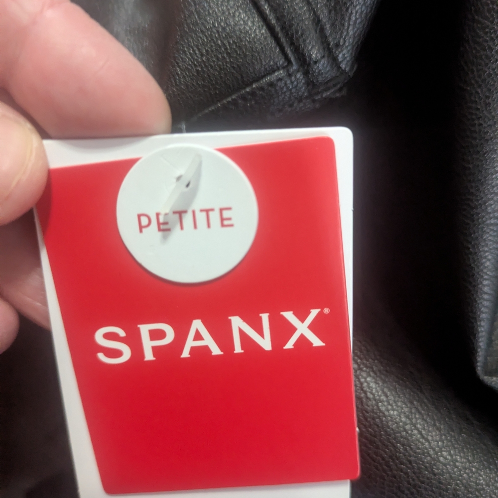 Spanx Black Petite Leggings